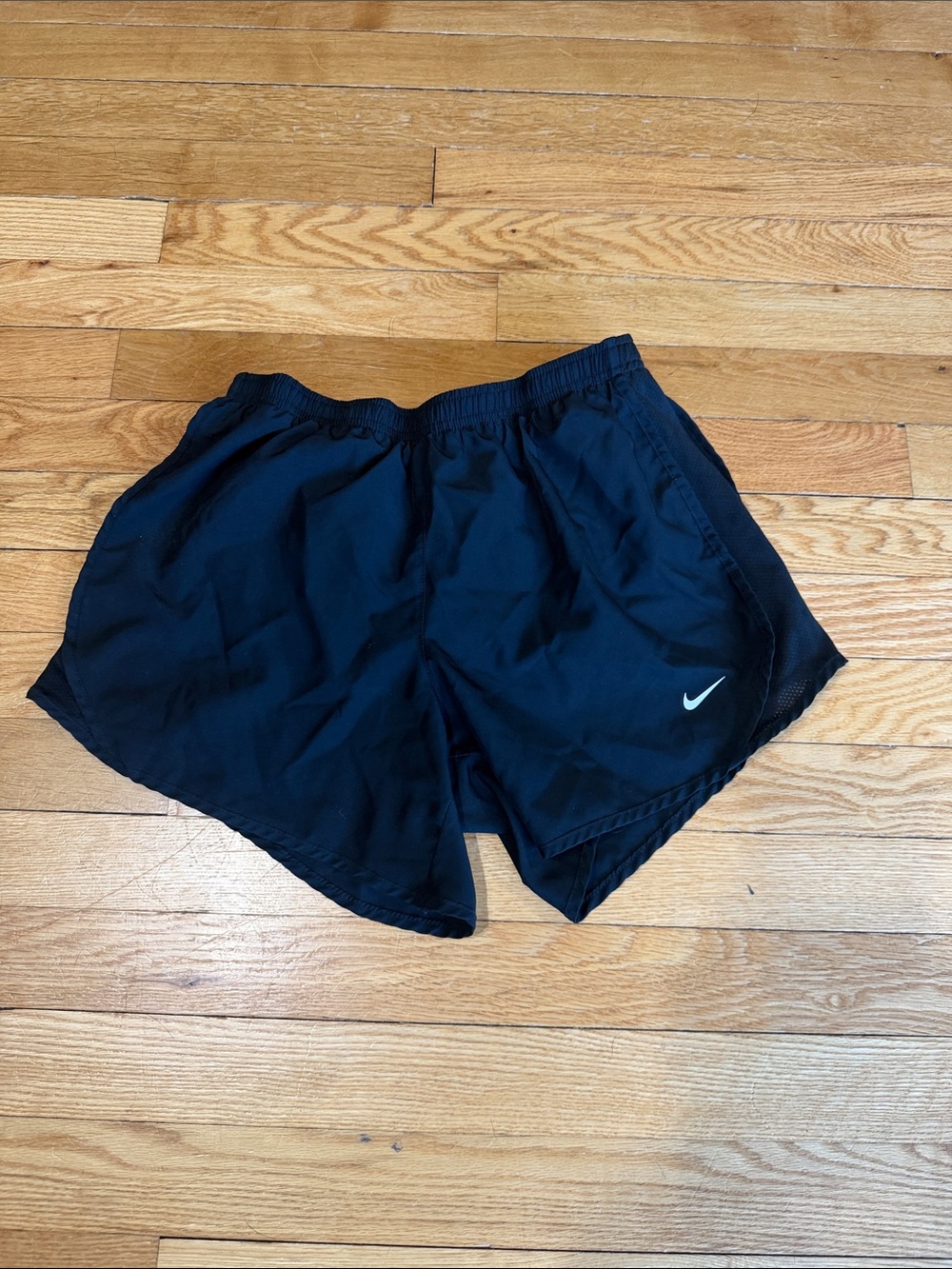 Nike Kid's Black Athletic Running Shorts